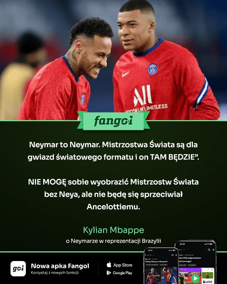 Mbappe o braku Neymara w kadrze Brazylii!