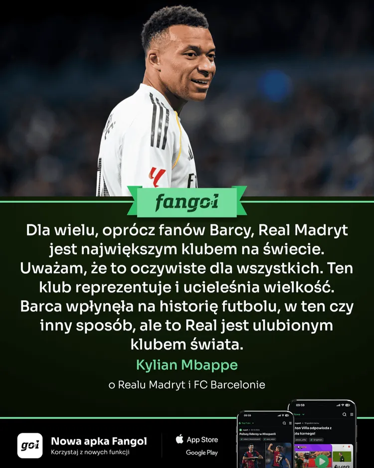 Mbappe porównał Real z Barceloną!