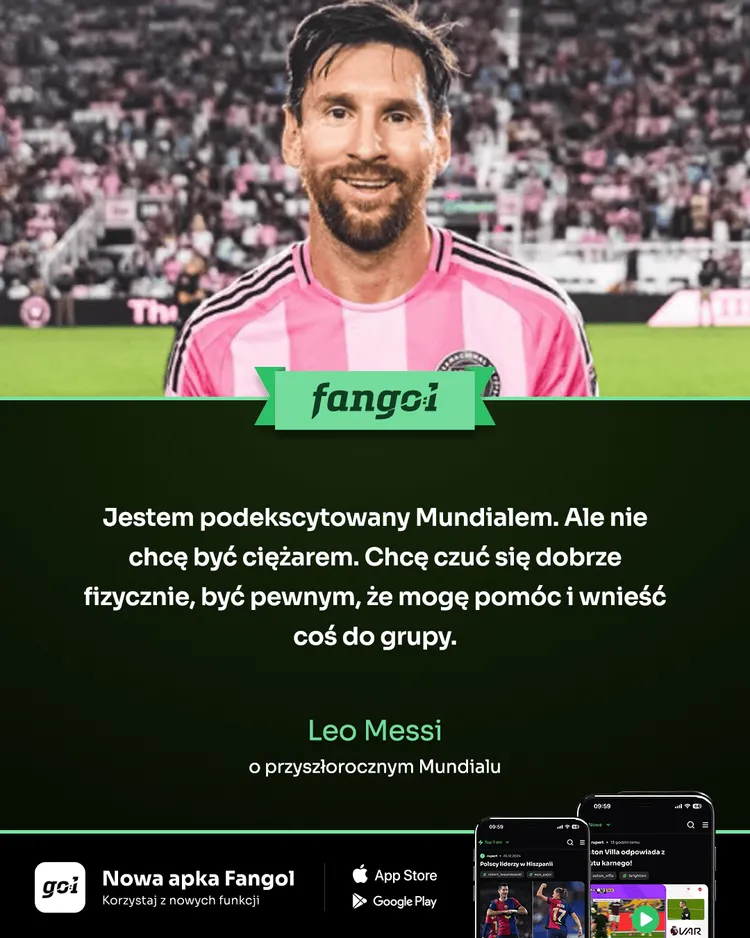 Leo Messi o przyszłorocznym Mundialu!