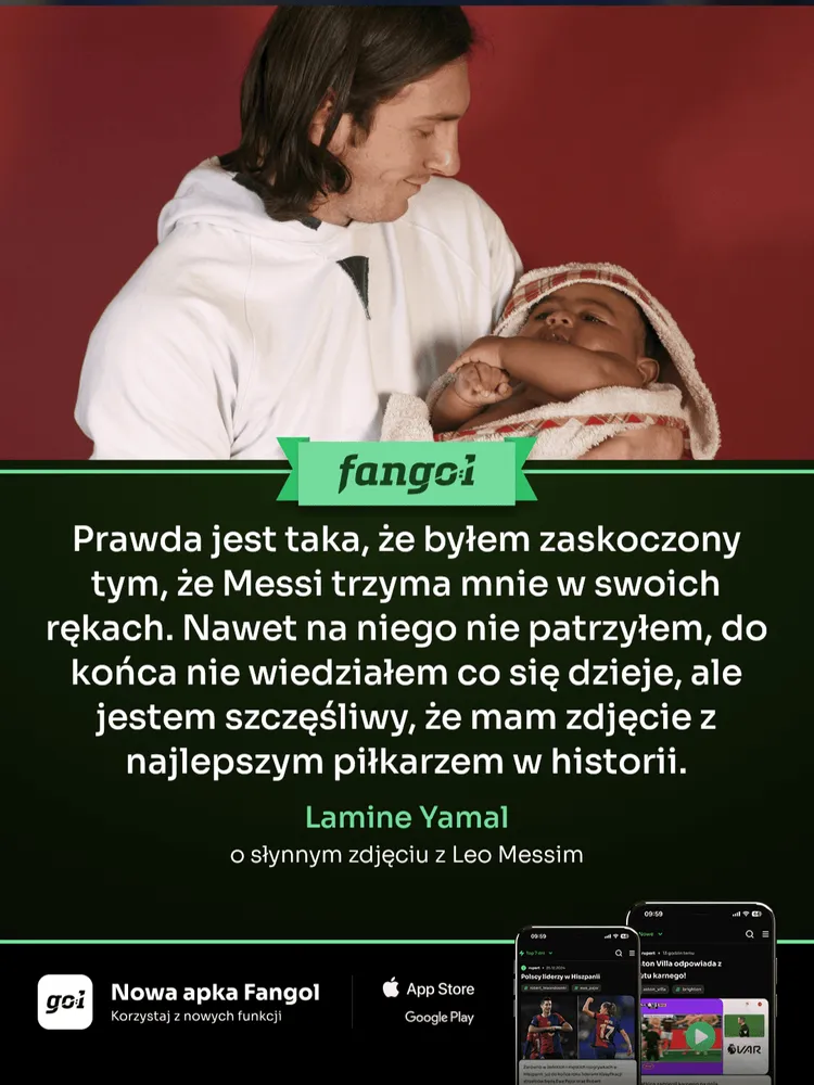 Tak Lamine Yamal wspomina słynną fotografię z Messim!
