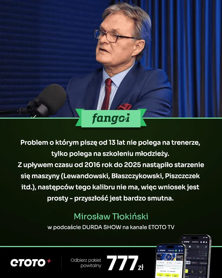 Mirosław Tłokiński o przyszłości reprezentacji Polski!