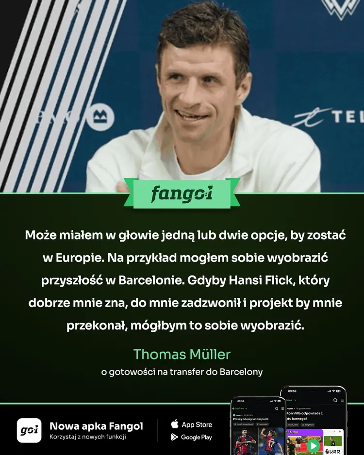 Thomas Müller chciał dołączyć do Barcelony?