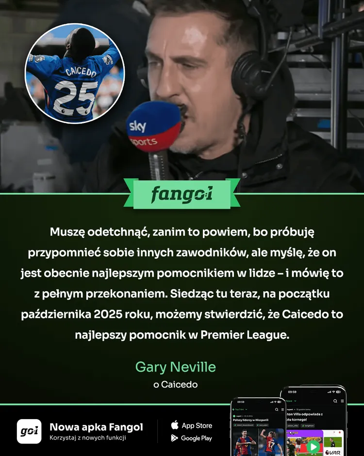 Caicedo najlepszym pomocnikiem?