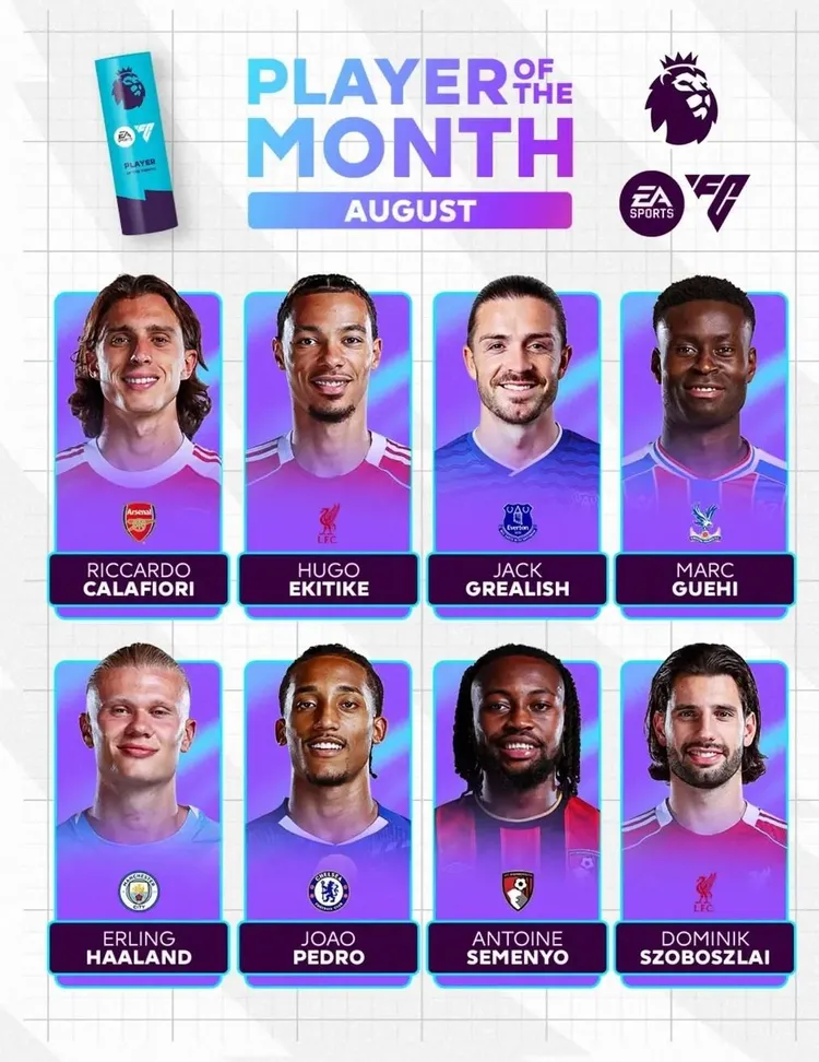 Oto nominowani do nagrody piłkarza miesiąca w Premier League!