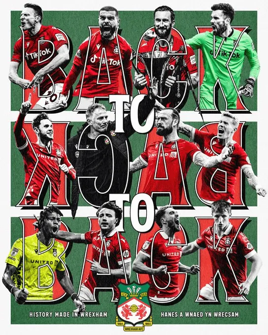 Trzy awanse w trzy lata! Wrexham powalczy o Premier League!