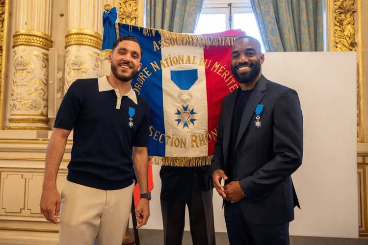Szczególne wyróznienie dla Rayana Cherkiego i Alexandre'a Lacazette'a!