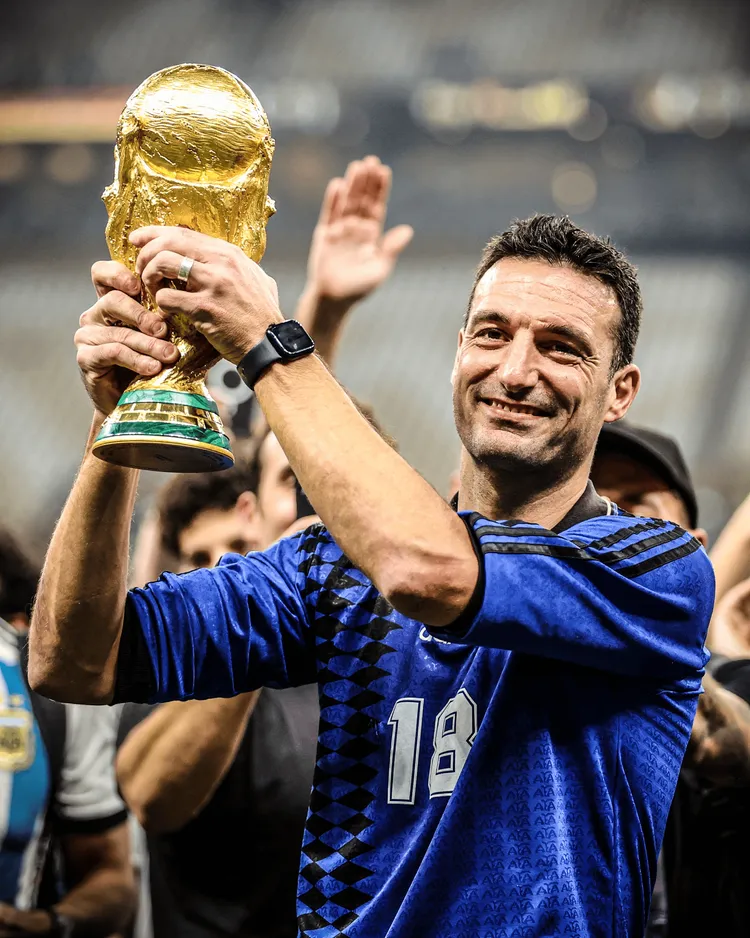 Lionel Scaloni świętuje!