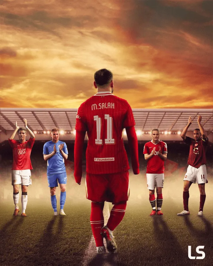 Mohamed Salah w doborowym towarzystwie!