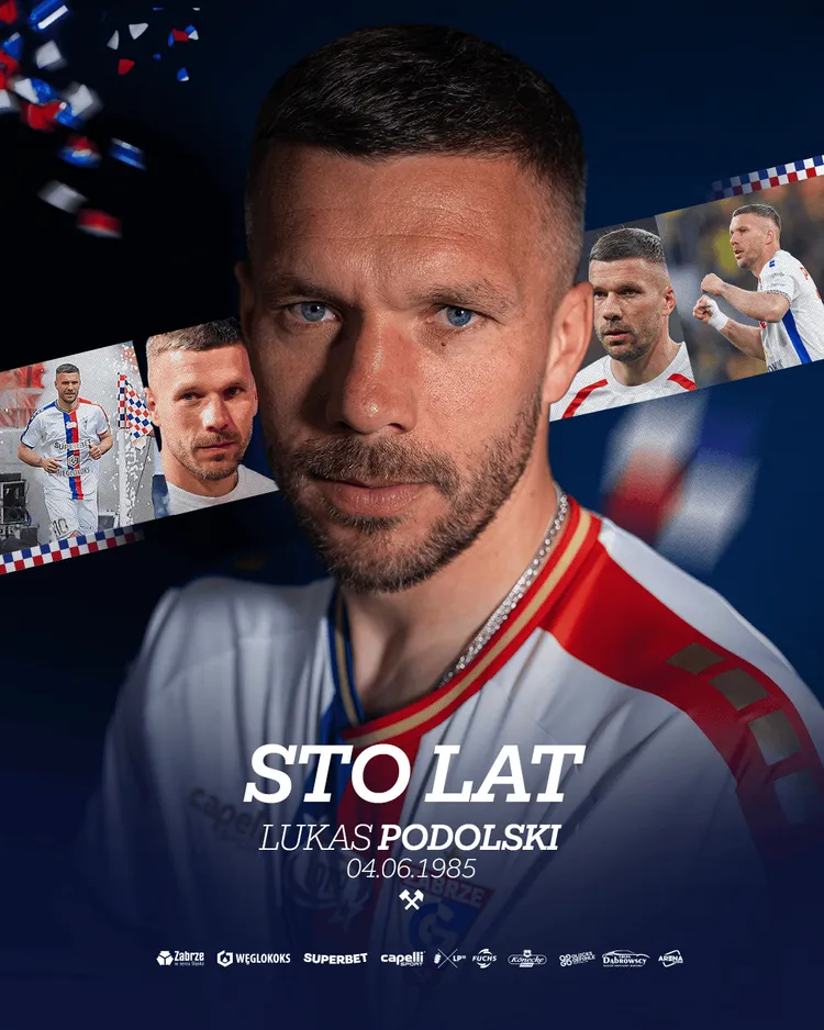 Lukas Podolski świętuje urodziny!