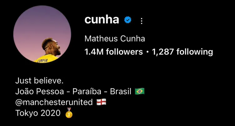 Matheus Cunha już chwali się byciem graczem United!