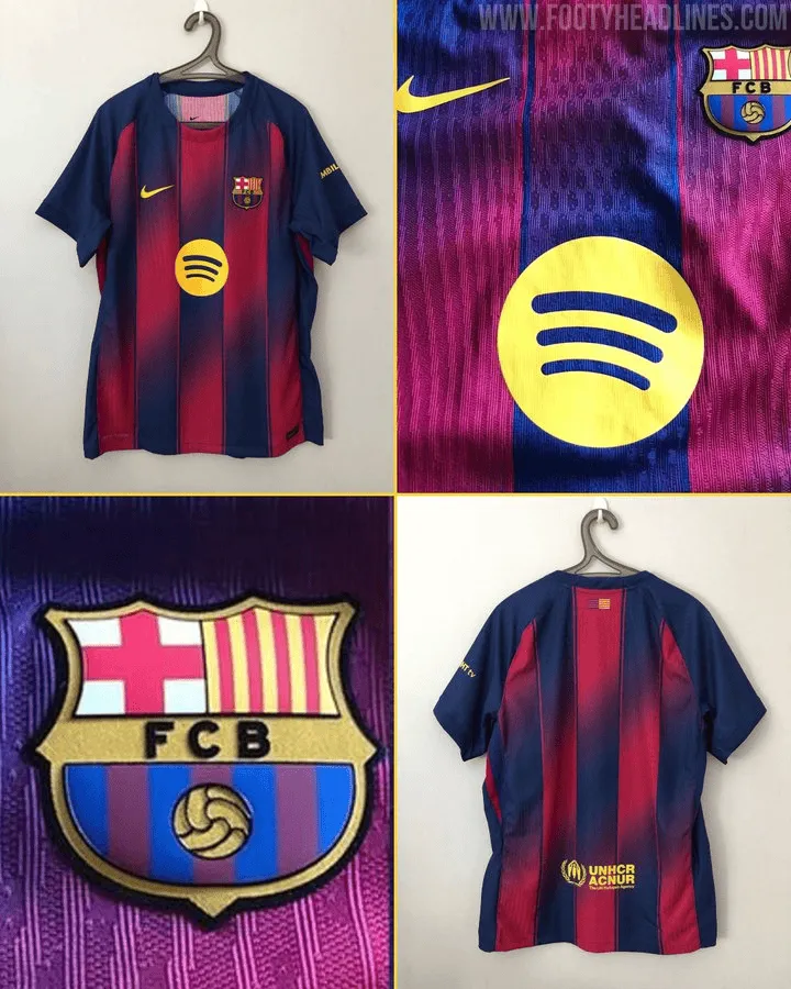 Tak mają się prezentować koszulki FC Barcelony w sezonie 2025/26!