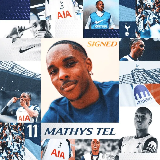 Mathys Tel zostaje w Tottenhamie!