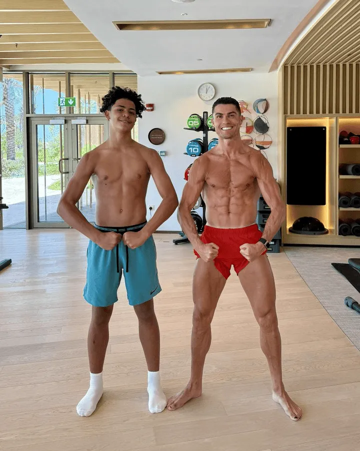 Cristiano Ronaldo junior idzie w ślady ojca!