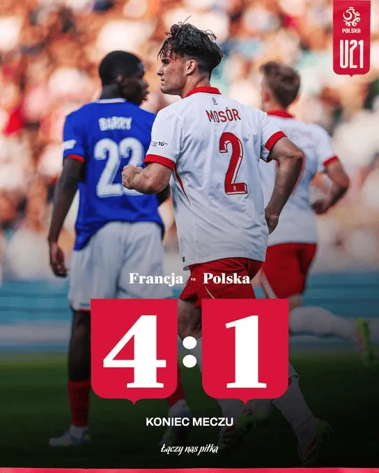 Koniec meczu! Polacy ulegają Francji!