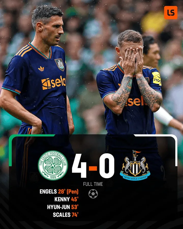 Celtic zezłomował Newcastle w sparingu!