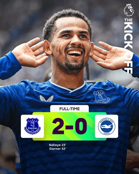 Everton wygrywa pierwszy mecz na nowym stadionie!