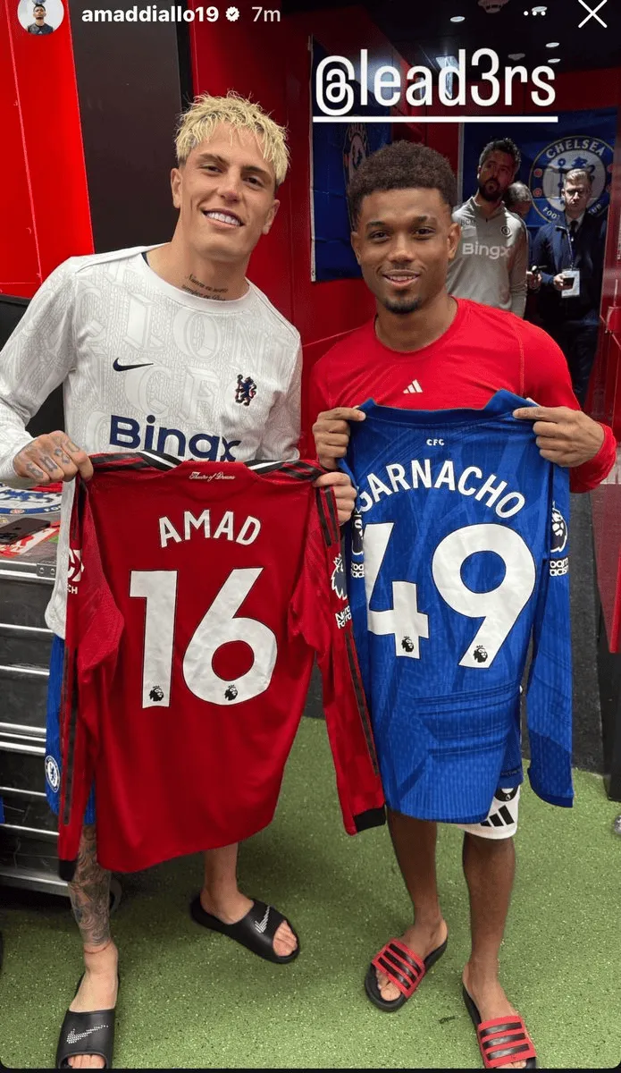 Wymiana uprzejmości starych znajomych z United!