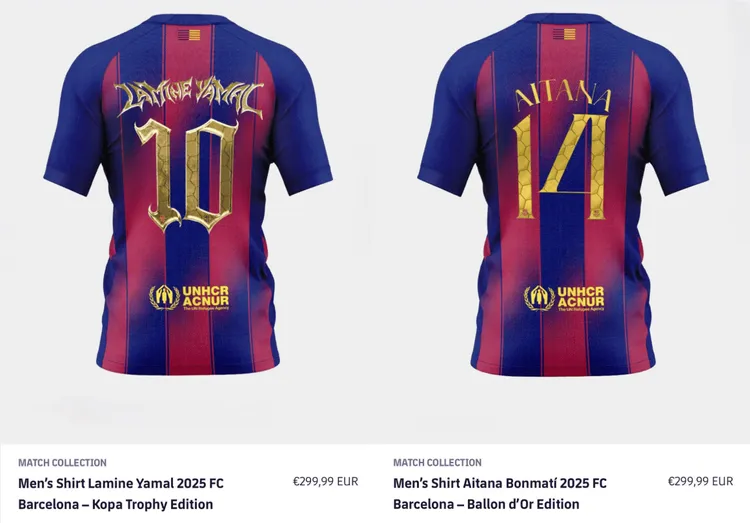 Barca przygotowała wyjątkowe koszulki!