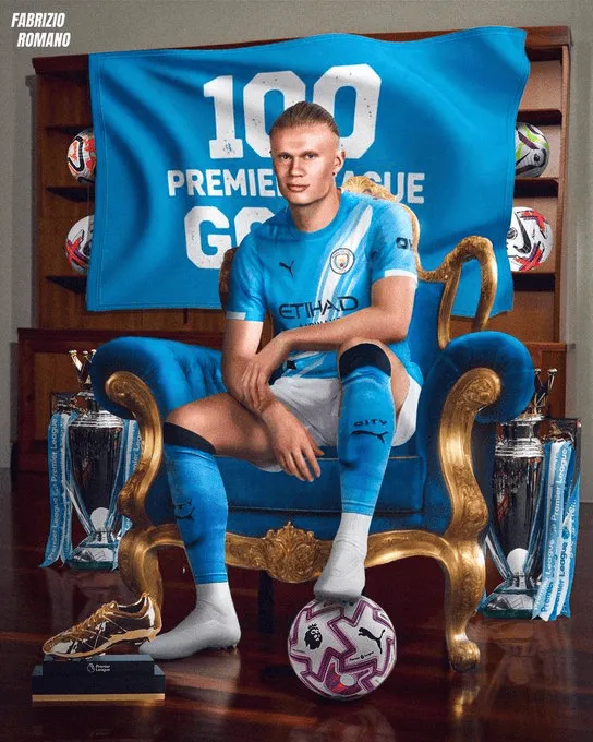 HAALAND Z REKORDEM PREMIER LEAGUE!