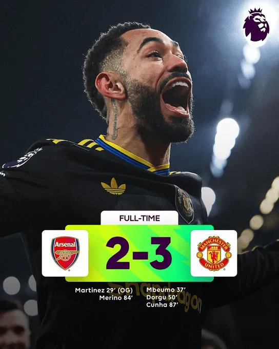 Manchester United zatrzymuje Arsenal!