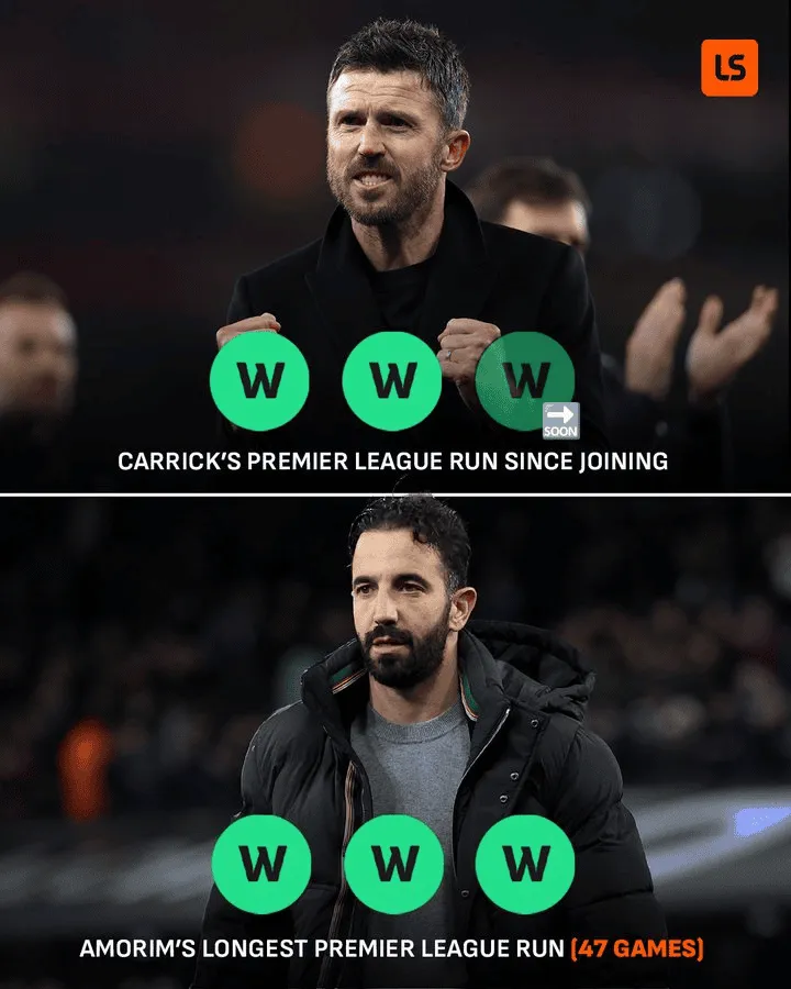 Michael Carrick może dzisiaj wyrównać rekord Amorima!