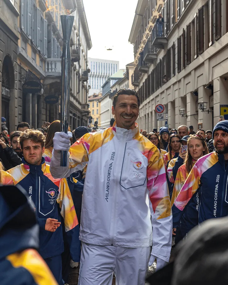 Zlatan dołączył do olimpijskiego pochodu!