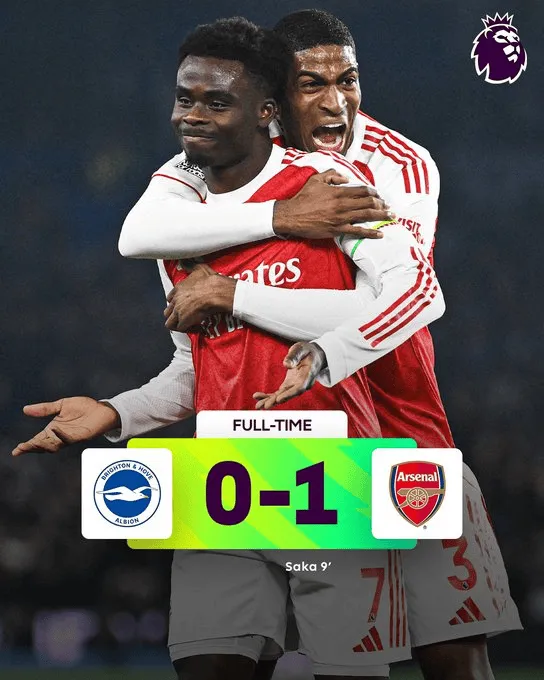 Arsenal wygrywa po zaledwie jednej bramce!