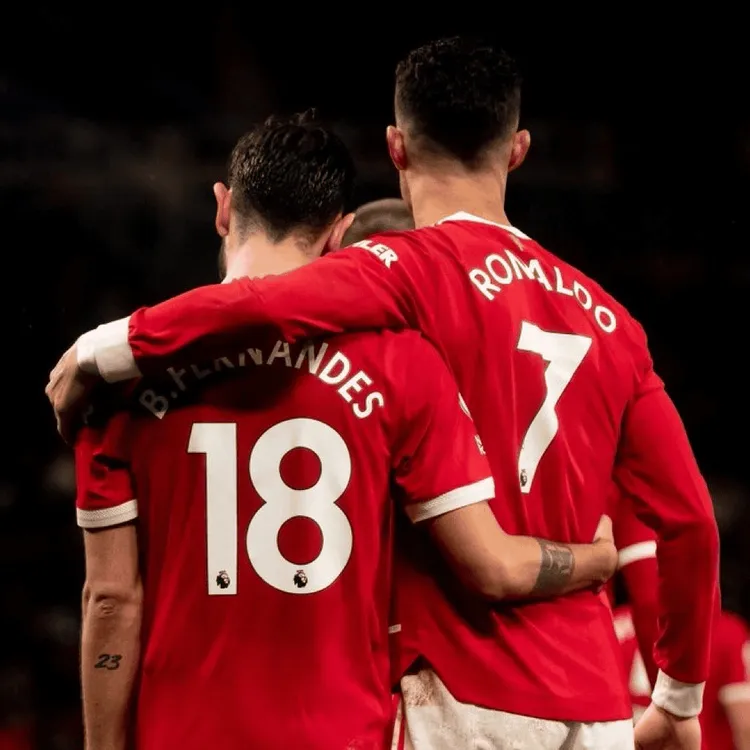 Bruno Fernandes dogonił Cristiano Ronaldo!