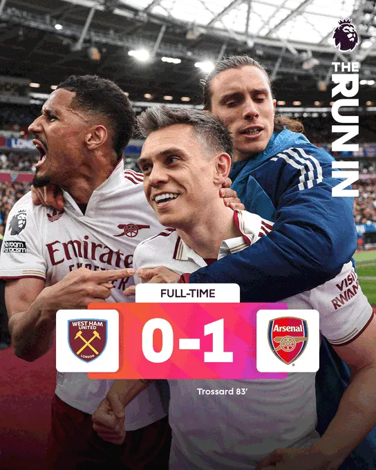 Arsenal wygrywa z West Hamem!