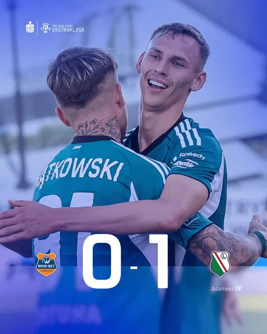 Legia wygrywa i wskakuje do czołowej dziesiątki!