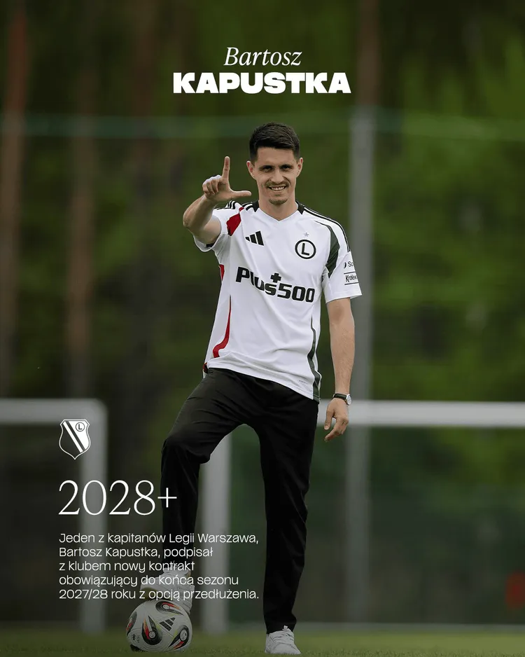 Bartosz Kapustka zostaje w Warszawie!