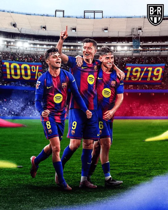 Barcelona niezdobyta w tym sezonie!