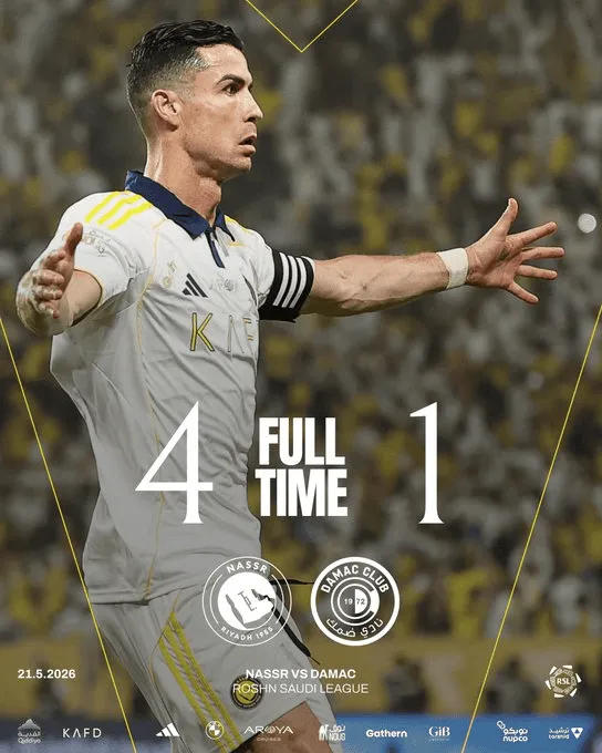 AL-NASSR MISTRZEM ARABII SAUDYJSKIEJ!