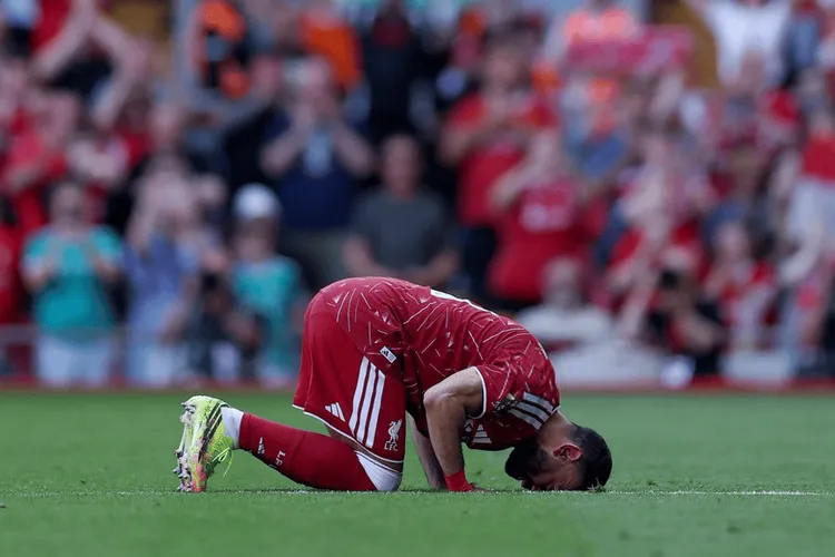 Salah godnie żegna się z Liverpoolem!