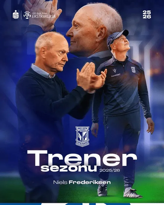 Niels Frederiksen trenerem sezonu 2025/26!