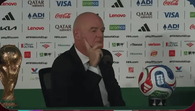 Dziennikarz zagiął Infantino w przeddzień mundialu!?
