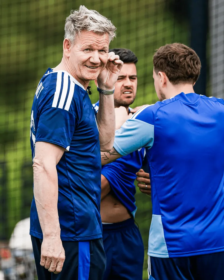 Gordon Ramsay odwiedził Szkotów przed pierwszym meczem na mundialu!