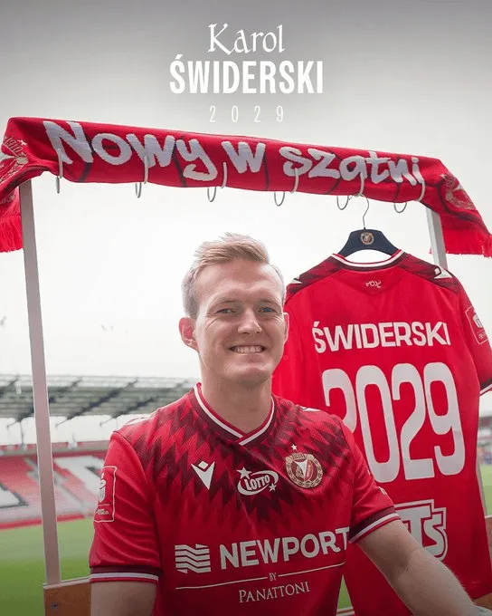 KAROL ŚWIDERSKI PIŁKARZEM WIDZEWA ŁÓDŹ!