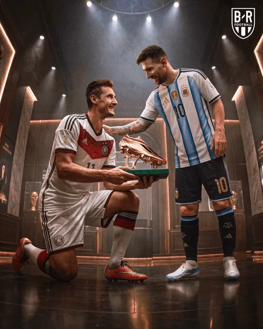 Lionel Messi wyprzedził Miroslava Klose!