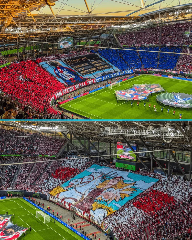 Oprawy kibiców na finał Ligi Konferencji!