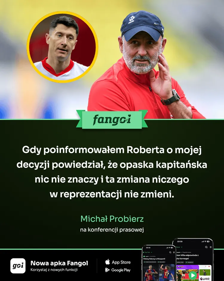 Probierz o rozmowie z Lewandowskim