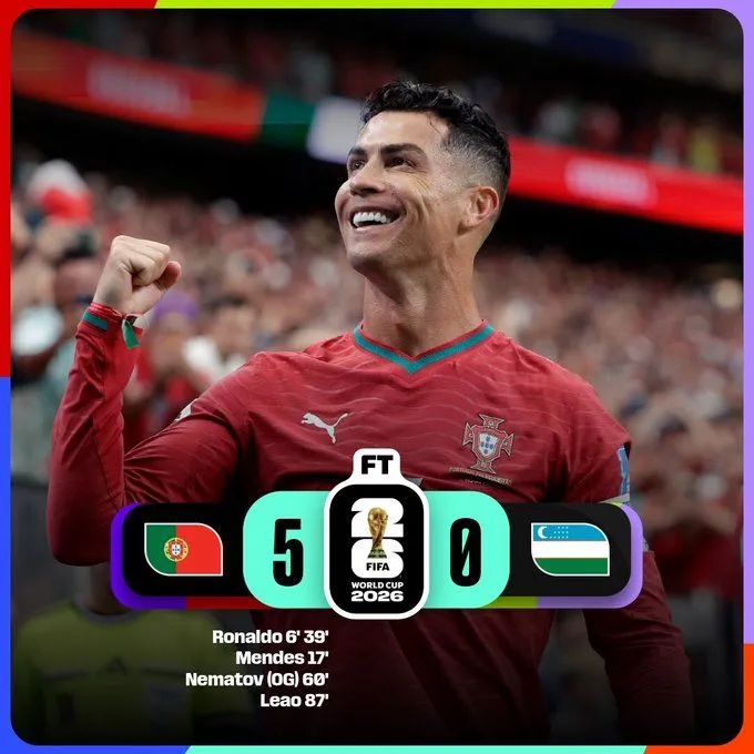Pokaz siły Portugalii z mundialowym beniaminkiem!