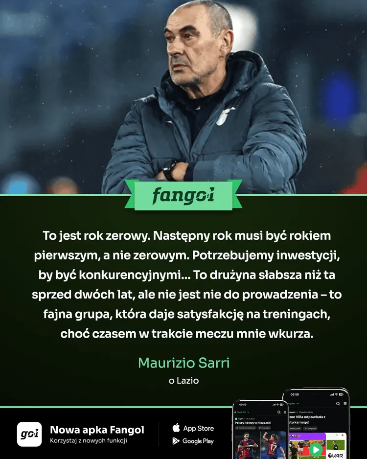 Sarri szczerze o swojej drużynie!