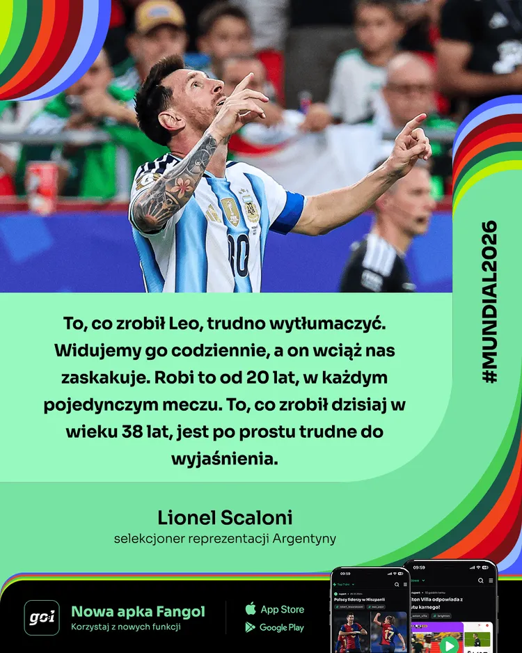 Trener Argentyny PODSUMOWAŁ występ Leo Messiego❗️