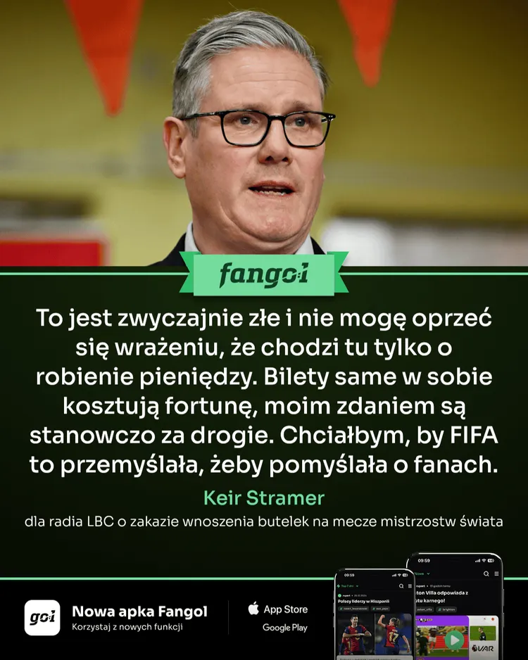Premier Wielkiej Brytanii apeluje do FIFA!