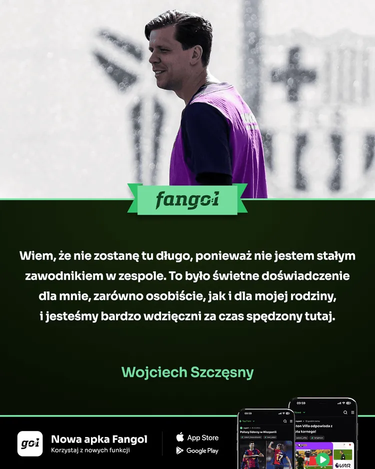 Tajemnicze słowa Szczęsnego! To już koniec?