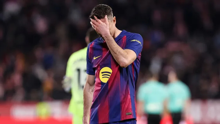 Lewandowski znów nie pomógł Barcelonie. Surowe oceny hiszpańskich mediów
