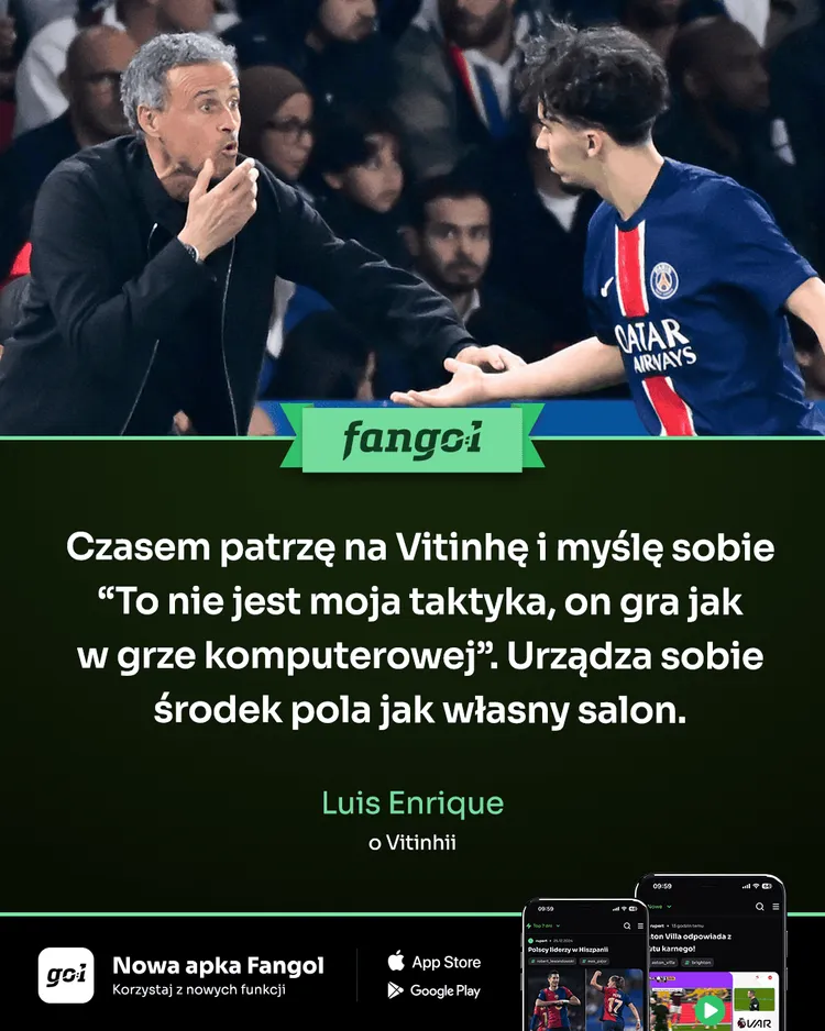 Vitinha kluczowy dla PSG