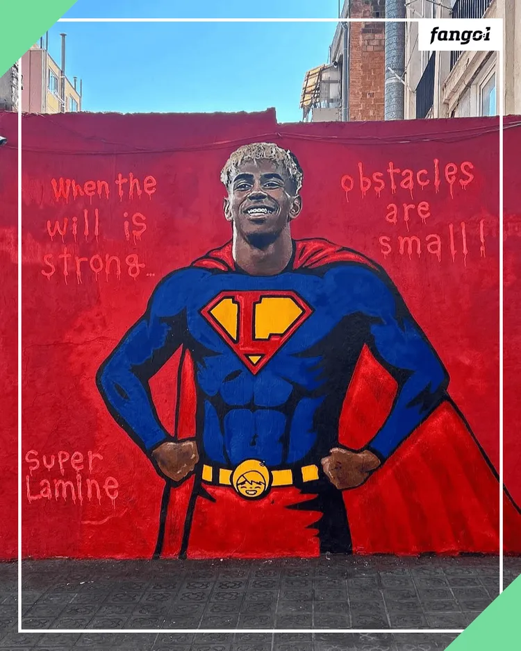 Nowy mural Lamine Yamala!
