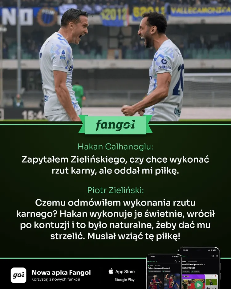 Zieliński wykonał bardzo miły gest w stronę klubowego kolegi!
